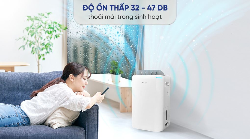 Độ ồn - Máy hút ẩm kết hợp lọc không khí Daikin JPF12AV2 Độ ồn - Máy hút ẩm kết hợp lọc không khí Daikin JPF12AV2