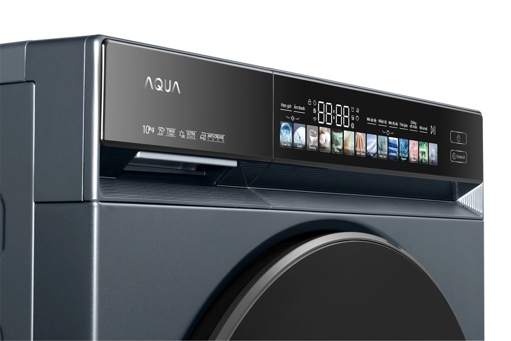 Máy sấy bơm nhiệt Aqua 10 kg AD10-AR377U1L GN Máy sấy bơm nhiệt Aqua 10 kg AD10-AR377U1L GN