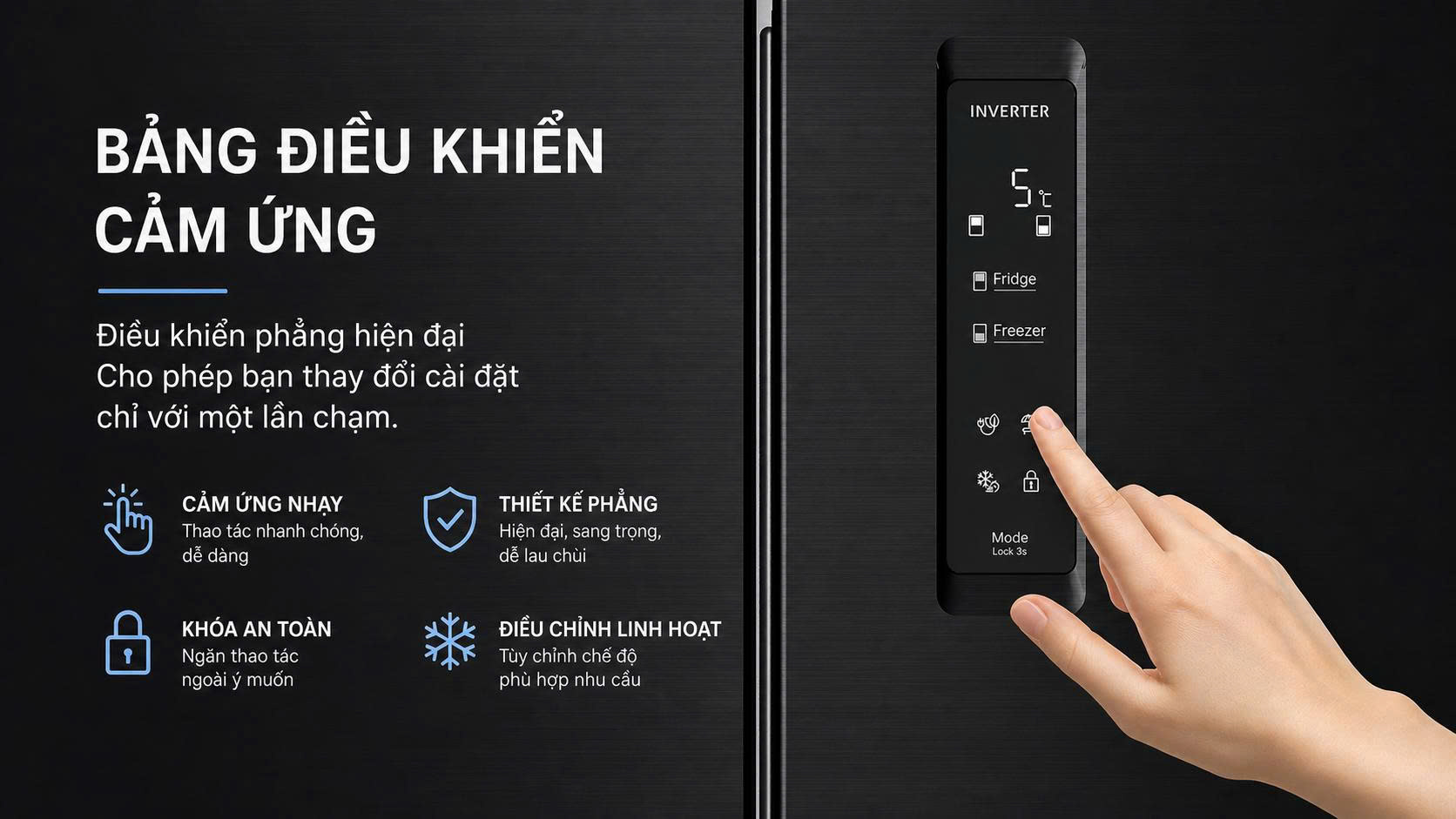 Tủ lạnh Hitachi Inverter 422 lít HR4N7462DSGBVN - Hình 7 Tủ lạnh Hitachi Inverter 422 lít HR4N7462DSGBVN - Hình 7