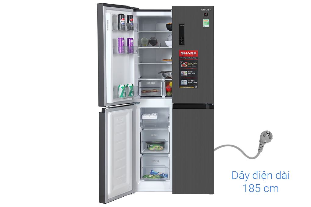 Tủ lạnh Sharp Inverter Multi Door 421 lít SJ-FXP510V-MG Tủ lạnh Sharp Inverter Multi Door 421 lít SJ-FXP510V-MG