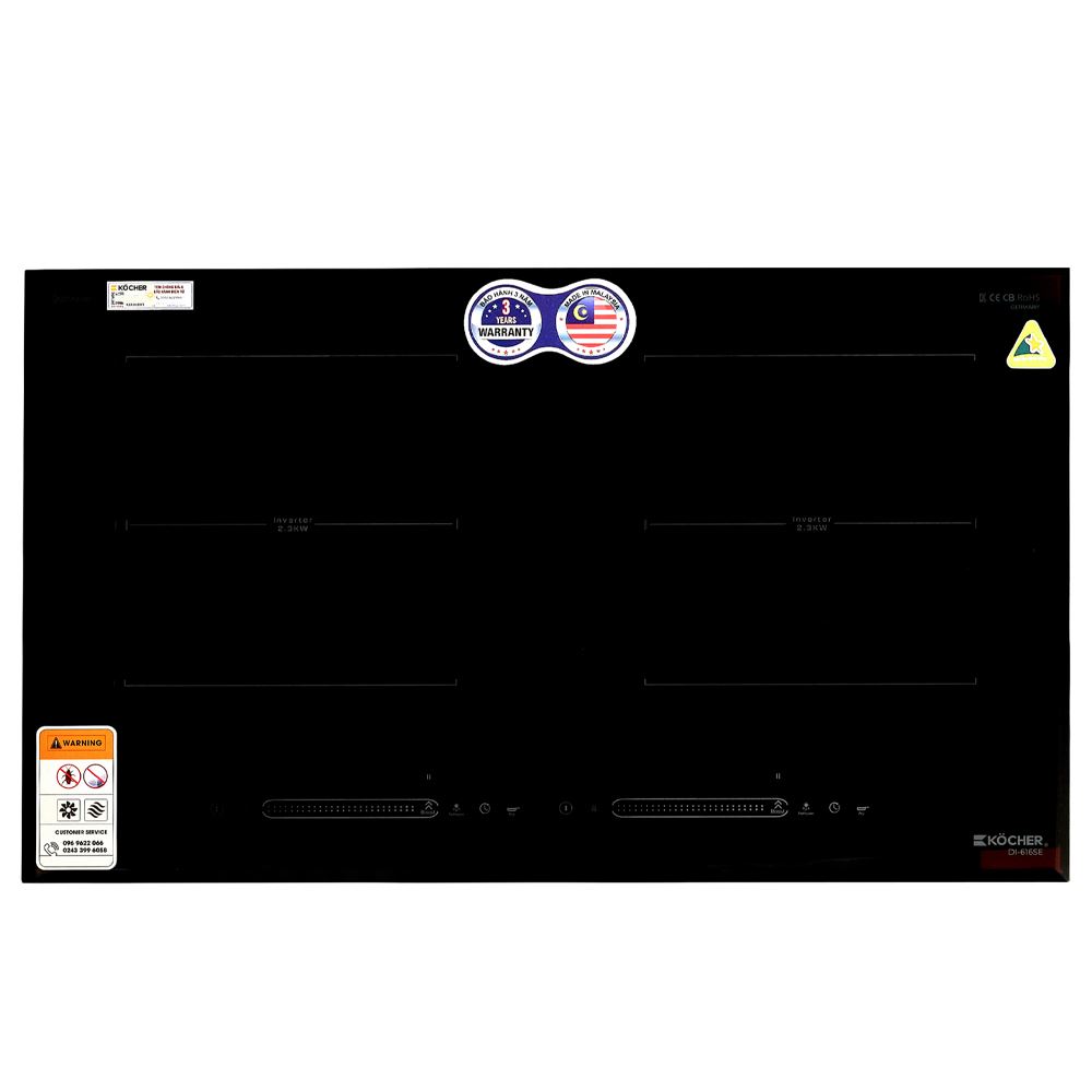 Bếp từ đôi âm Kocher DI-616SE 4000W - Thiết kế Bếp từ đôi âm Kocher DI-616SE 4000W - Thiết kế