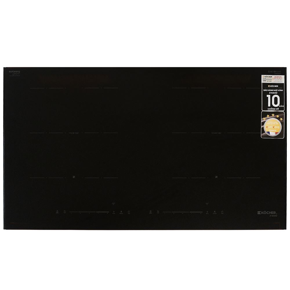 Bếp từ đôi âm Kocher X Nano 6 Pro 4000W - Thiết kế Bếp từ đôi âm Kocher X Nano 6 Pro 4000W - Thiết kế