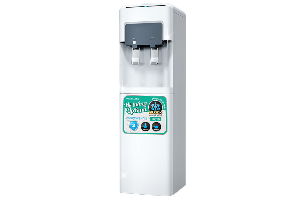 Cây nước nóng lạnh úp bình Karofi HC16 Cây nước nóng lạnh úp bình Karofi HC16
