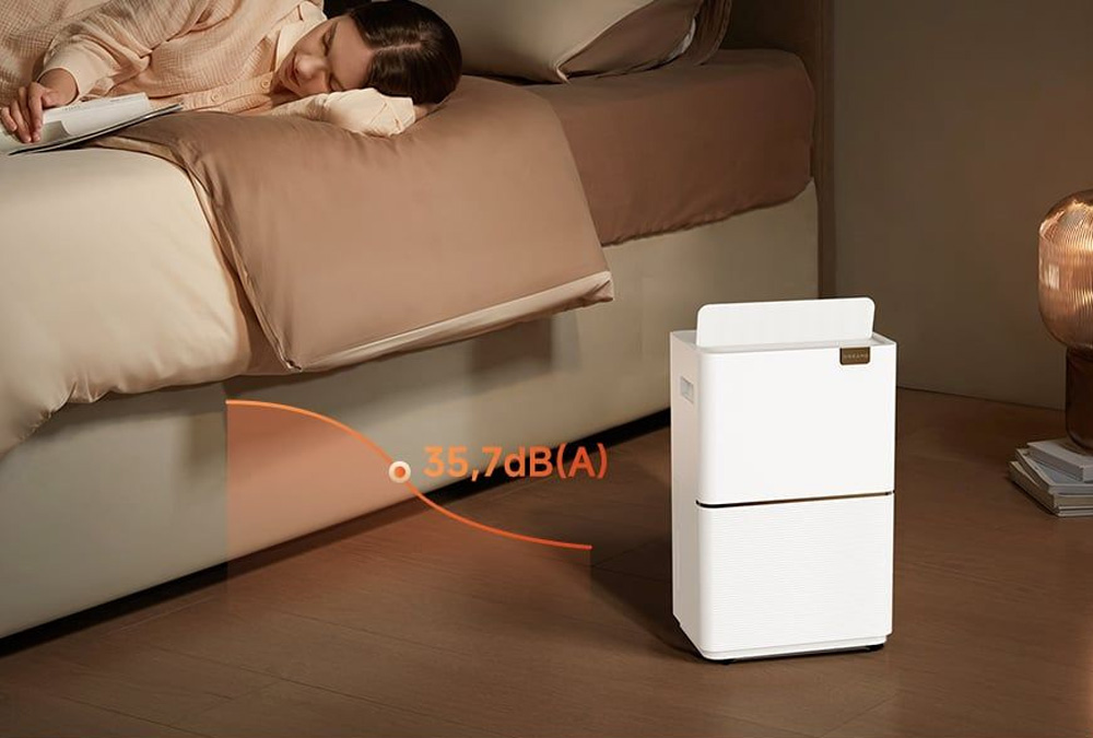 Chế độ ngủ của Máy Hút Ẩm Dreame DD20 hạn chế gây ảnh hưởng giấc ngủ