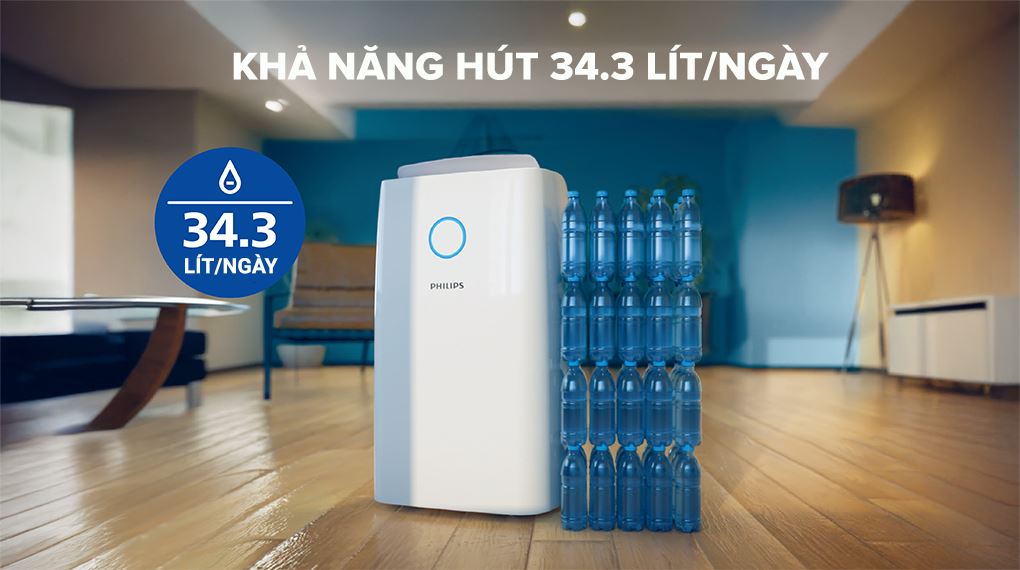 Công suất - Máy hút ẩm Philips DE3306/11 Công suất - Máy hút ẩm Philips DE3306/11