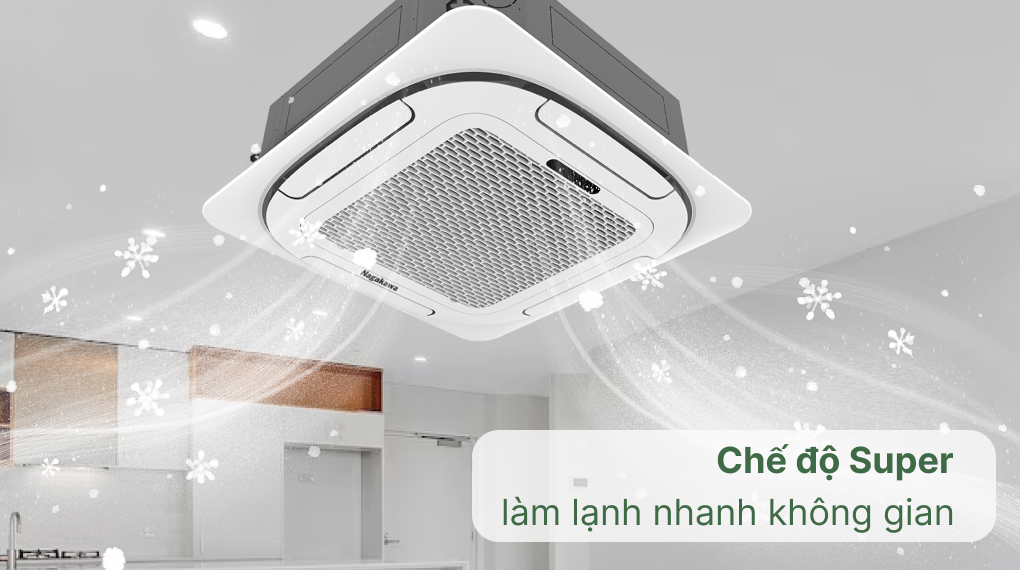 Máy lạnh âm trần Nagakawa 2 HP NT-C18R1T20 - Công nghệ làm lạnh Máy lạnh âm trần Nagakawa 2 HP NT-C18R1T20 - Công nghệ làm lạnh