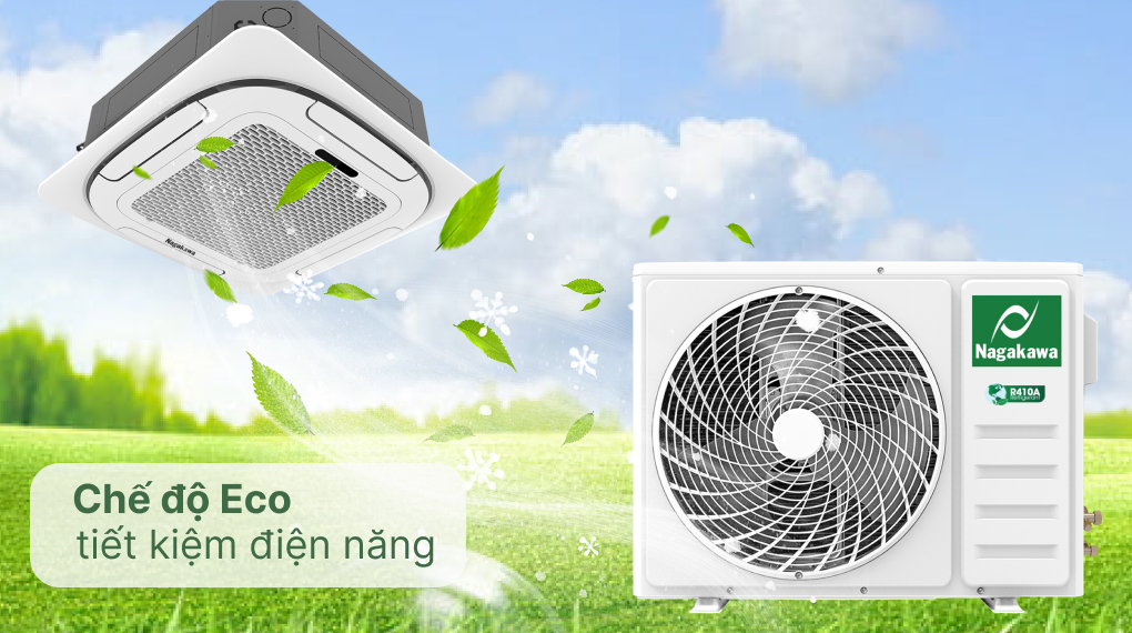 Máy lạnh âm trần Nagakawa 2 HP NT-C18R1T20 - Công nghệ tiết kiệm Máy lạnh âm trần Nagakawa 2 HP NT-C18R1T20 - Công nghệ tiết kiệm