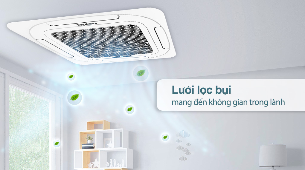 Máy lạnh âm trần Nagakawa 3 HP NT-C28R1T20 Máy lạnh âm trần Nagakawa 3 HP NT-C28R1T20