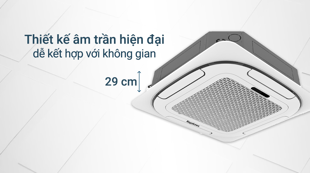 Máy lạnh âm trần Nagakawa 5 HP NT-C50R1T20 Máy lạnh âm trần Nagakawa 5 HP NT-C50R1T20