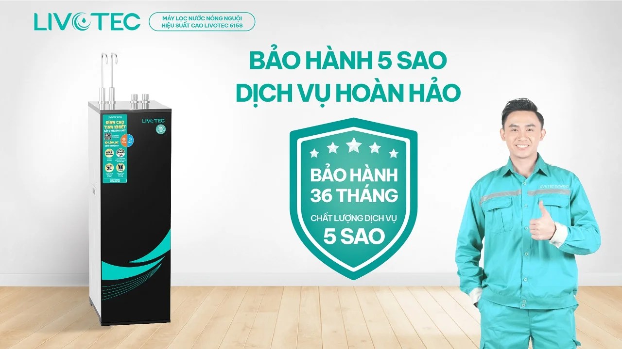 Livotec 615S bảo hành chính hãng 3 năm