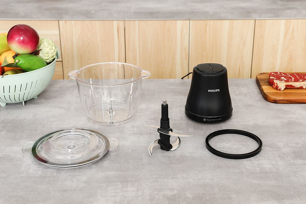 Máy xay thịt đa năng Philips HR1502/00 2 lít Máy xay thịt đa năng Philips HR1502/00 2 lít