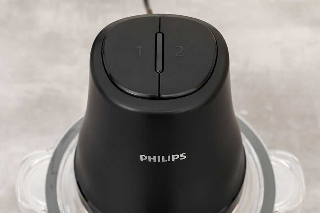 Bảng điều khiển - Máy xay thịt đa năng Philips HR1502/00 2 lít Bảng điều khiển - Máy xay thịt đa năng Philips HR1502/00 2 lít