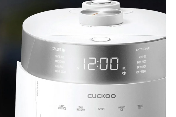 Nồi cơm điện cao tần áp suất kép Cuckoo CRP-LHTR1010FW 1.8 lít