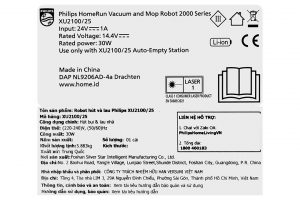 Robot hút bụi lau nhà Philips XU2100/25