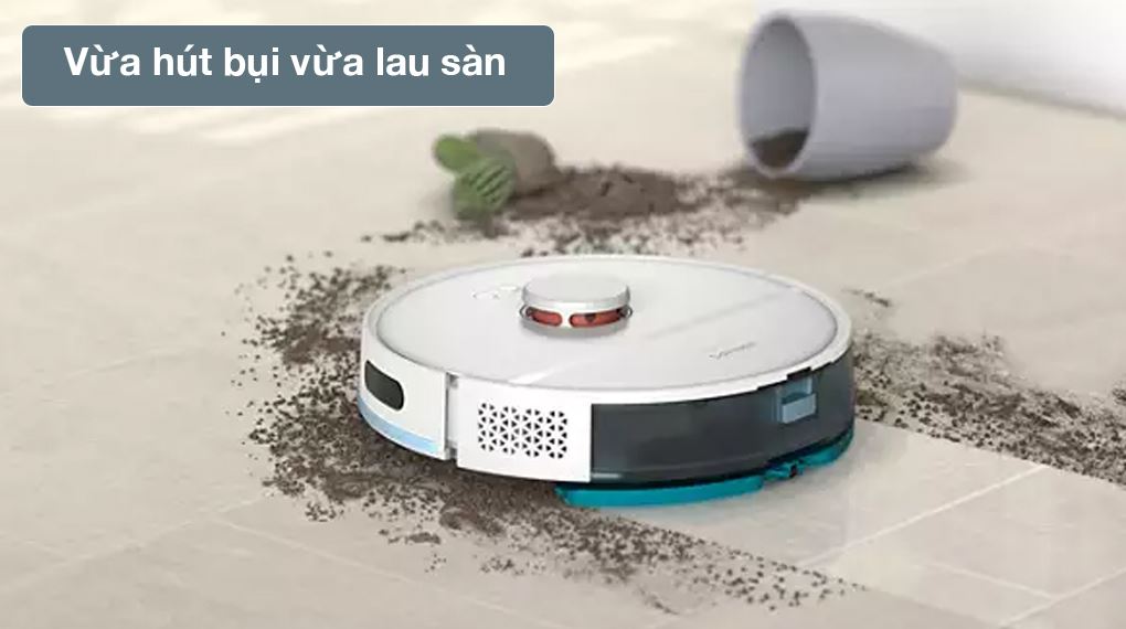 Robot hút bụi lau nhà Philips XU2100/25 - Vừa hút bụi vừa lau sàn Robot hút bụi lau nhà Philips XU2100/25 - Vừa hút bụi vừa lau sàn