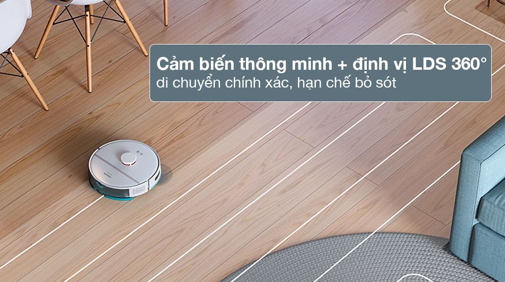 Robot hút bụi lau nhà Philips XU2100/25 - Công nghệ Robot hút bụi lau nhà Philips XU2100/25 - Công nghệ
