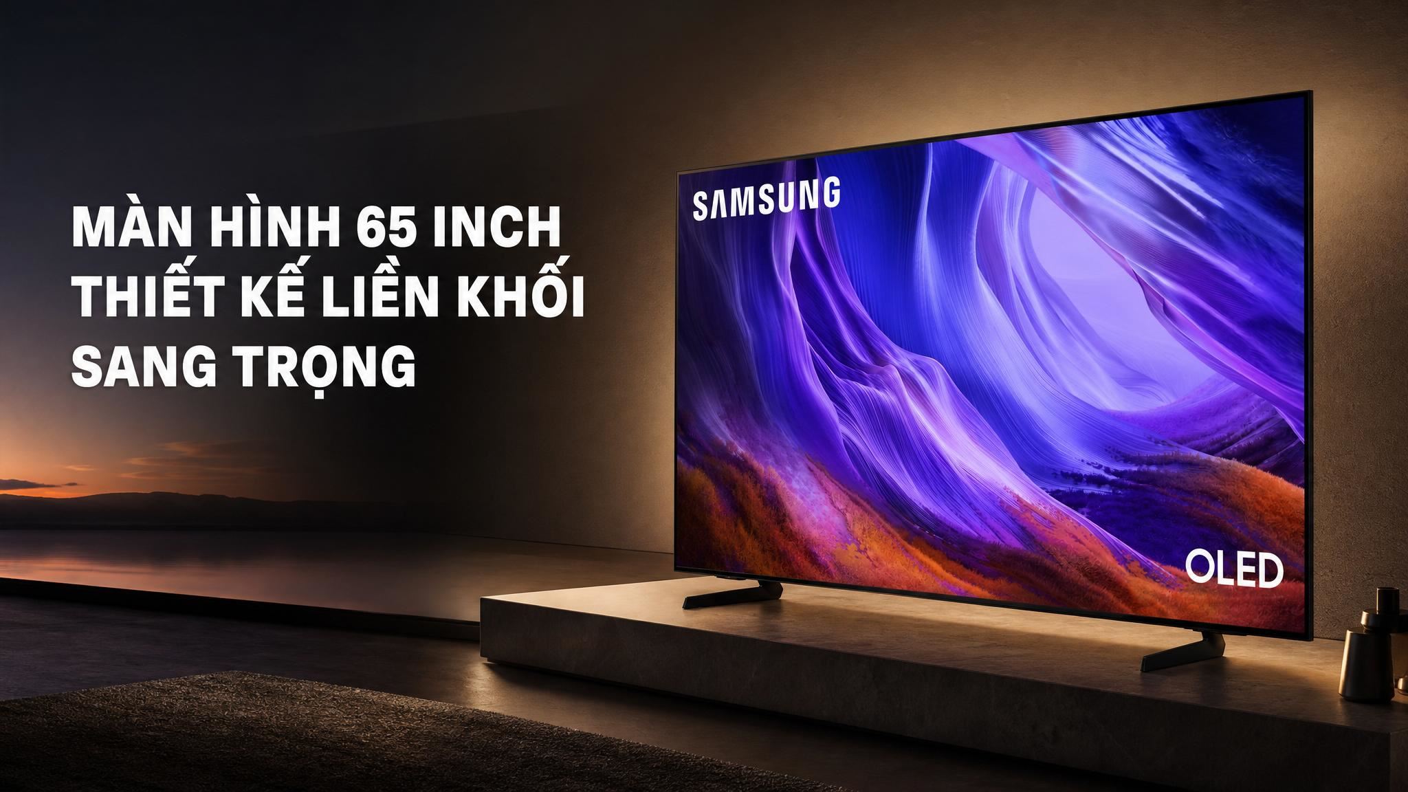 Smart Tivi OLED Samsung AI 4K 65 inch QA65S85HA - Màn hình Smart Tivi OLED Samsung AI 4K 65 inch QA65S85HA - Màn hình