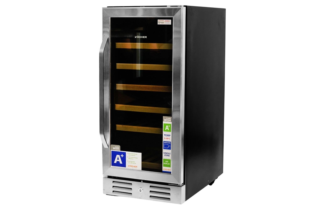 Tủ rượu vang Kocher 31 chai KWEU-1131B Tủ rượu vang Kocher 31 chai KWEU-1131B