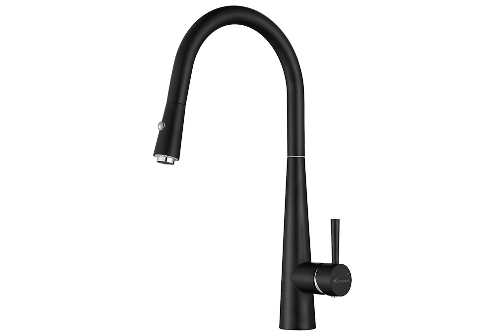 Vòi rửa bát dây rút Konox KN1901B Vòi rửa bát dây rút Konox KN1901B