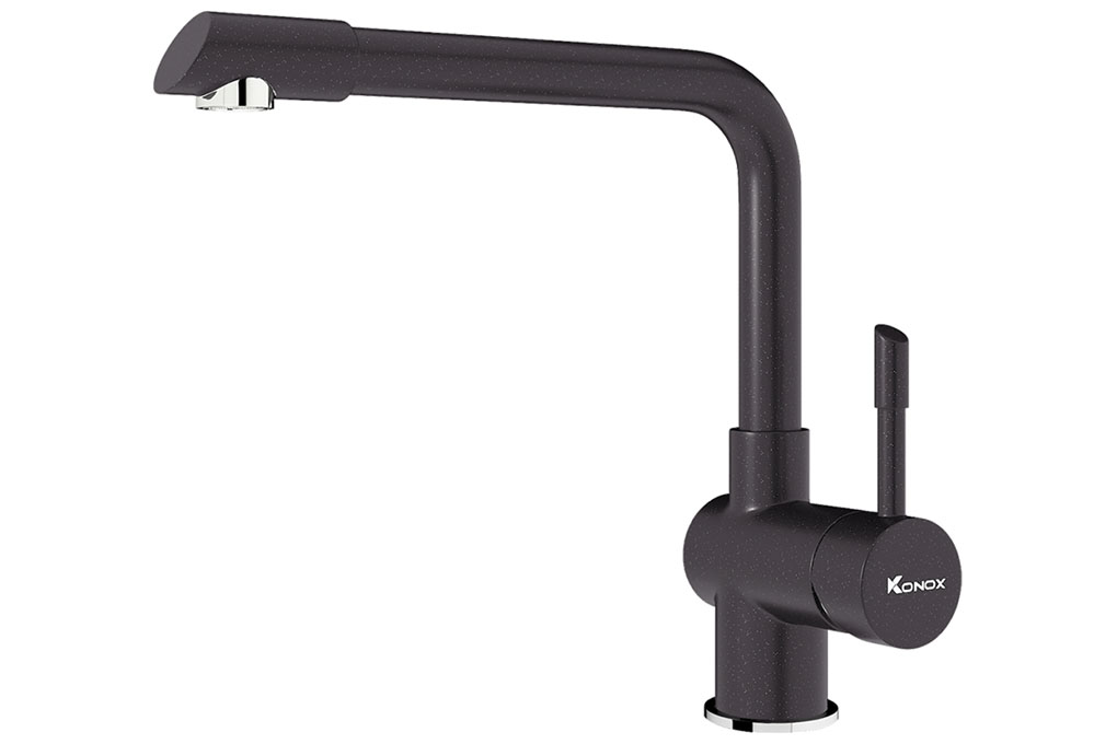 Vòi rửa bát Konox Felix Black Vòi rửa bát Konox Felix Black