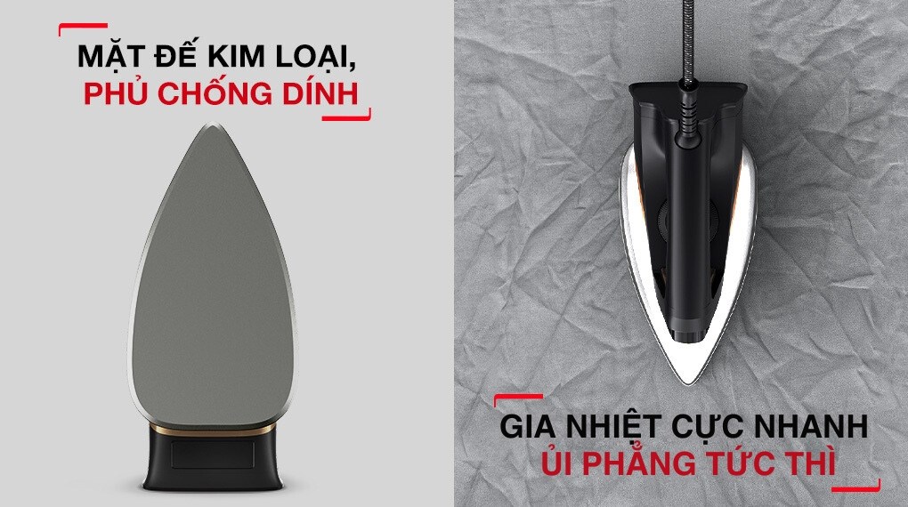 Bàn ủi khô Tefal FS3120L0 1300W - Mặt đế Bàn ủi khô Tefal FS3120L0 1300W - Mặt đế