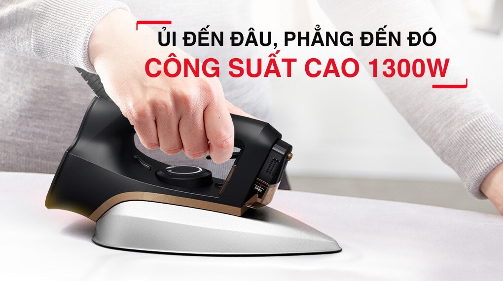 Bàn ủi khô Tefal FS3120L0 1300W - Công suất Bàn ủi khô Tefal FS3120L0 1300W - Công suất