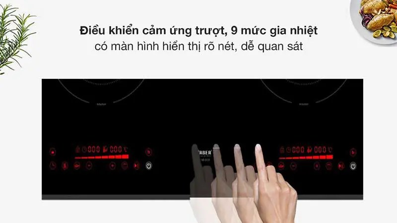Bếp điện từ đôi Arber AB-2020 - Hàng chính hãng