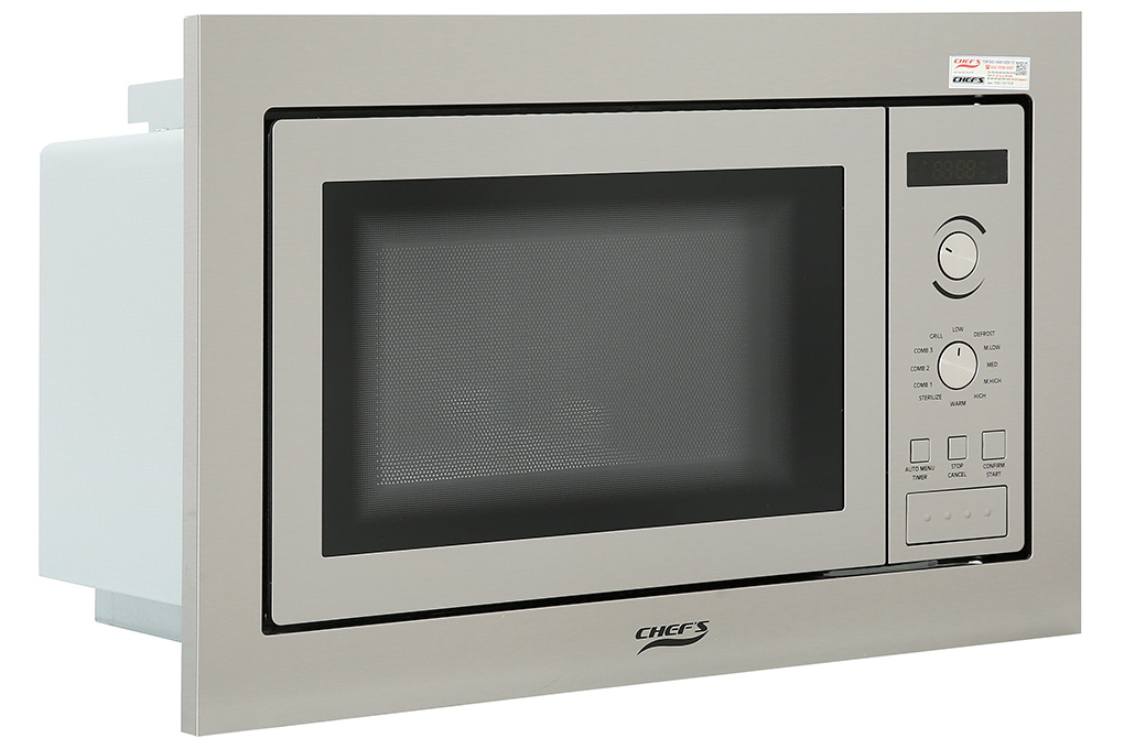 Lò vi sóng có nướng lắp âm Chef's 25 lít EH-MW801S Lò vi sóng có nướng lắp âm Chef's 25 lít EH-MW801S