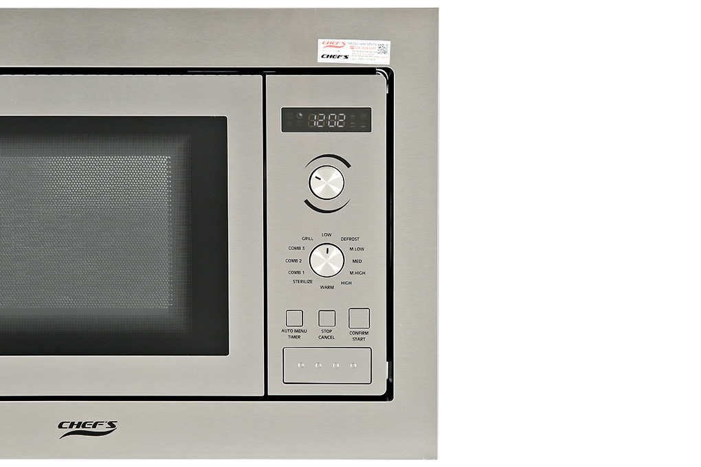 Lò vi sóng có nướng lắp âm Chef's 25 lít EH-MW801S Lò vi sóng có nướng lắp âm Chef's 25 lít EH-MW801S