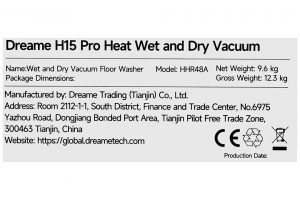 Máy hút bụi lau nhà Dreame H15 Pro Heat