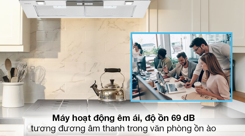 Máy hút mùi âm tủ Hafele HH-BI79A (533.80.038) - Vận hành với độ ồn tối đa 69 dB Máy hút mùi âm tủ Hafele HH-BI79A (533.80.038) - Vận hành với độ ồn tối đa 69 dB