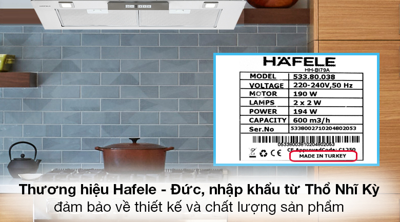 Máy hút mùi âm tủ Hafele HH-BI79A (533.80.038) - Thương hiệu Hafele - Đức, sản xuất và nhập khẩu nguyên chiếc từ Thổ Nhĩ Kỳ Máy hút mùi âm tủ Hafele HH-BI79A (533.80.038) - Thương hiệu Hafele - Đức, sản xuất và nhập khẩu nguyên chiếc từ Thổ Nhĩ Kỳ
