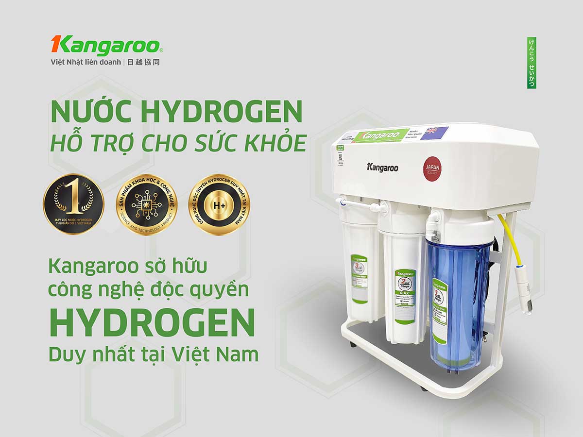 Máy lọc nước Kangaroo Hydrogen KG09K4-H1 Máy lọc nước Kangaroo Hydrogen KG09K4-H1