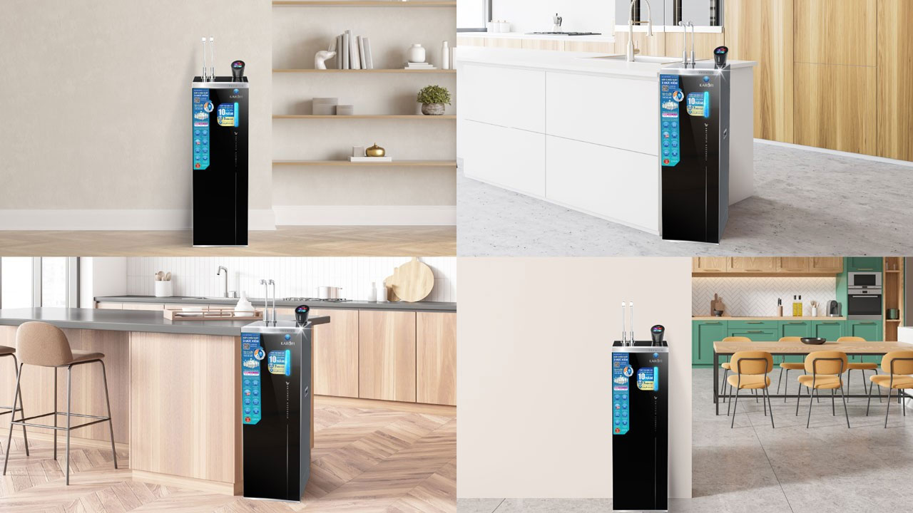 Karofi KAE-S88 PROMAX được thiết kế theo kiểu tủ đứng chắc chắn