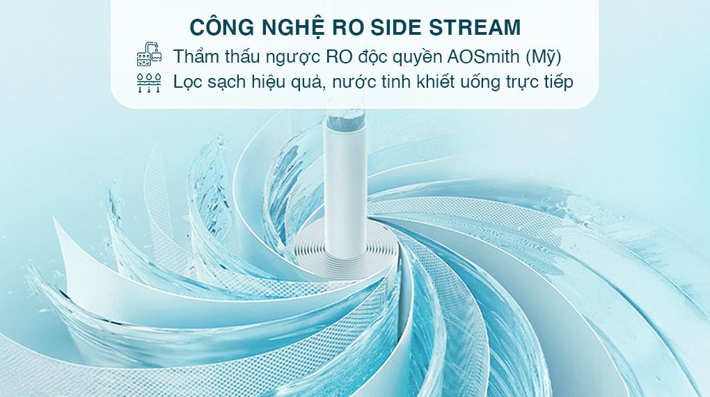 Máy lọc nước RO nóng nguội AOSmith ECO-AOC75PUR 4 lõi - Công nghệ Máy lọc nước RO nóng nguội AOSmith ECO-AOC75PUR 4 lõi - Công nghệ