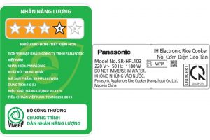 Nồi cơm cao tần Panasonic 1 lít SR-HFL103WRA