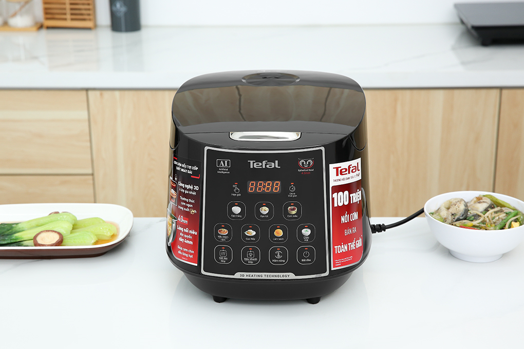 Nồi cơm điện tử Tefal 1.8 lít RK737868 Nồi cơm điện tử Tefal 1.8 lít RK737868