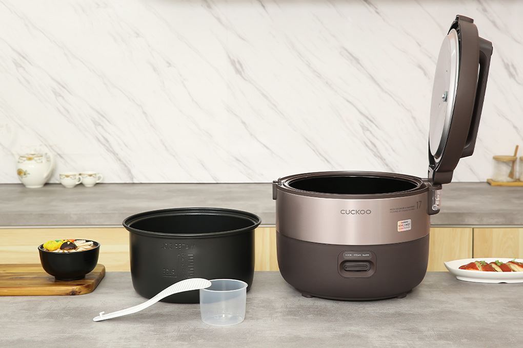 Nồi cơm nắp gài Cuckoo 3.06 lít CR-1755/KBBKCRVN - Tiện ích Nồi cơm nắp gài Cuckoo 3.06 lít CR-1755/KBBKCRVN - Tiện ích