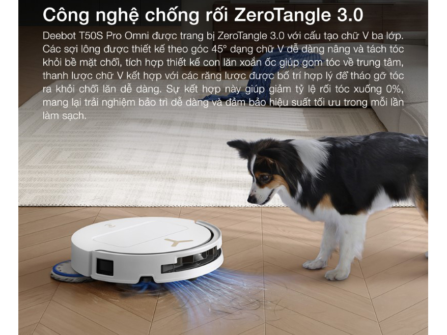 Robot hút bụi lau nhà thông minh