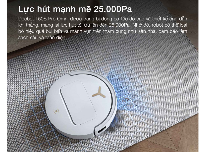 Robot hút bụi lau nhà