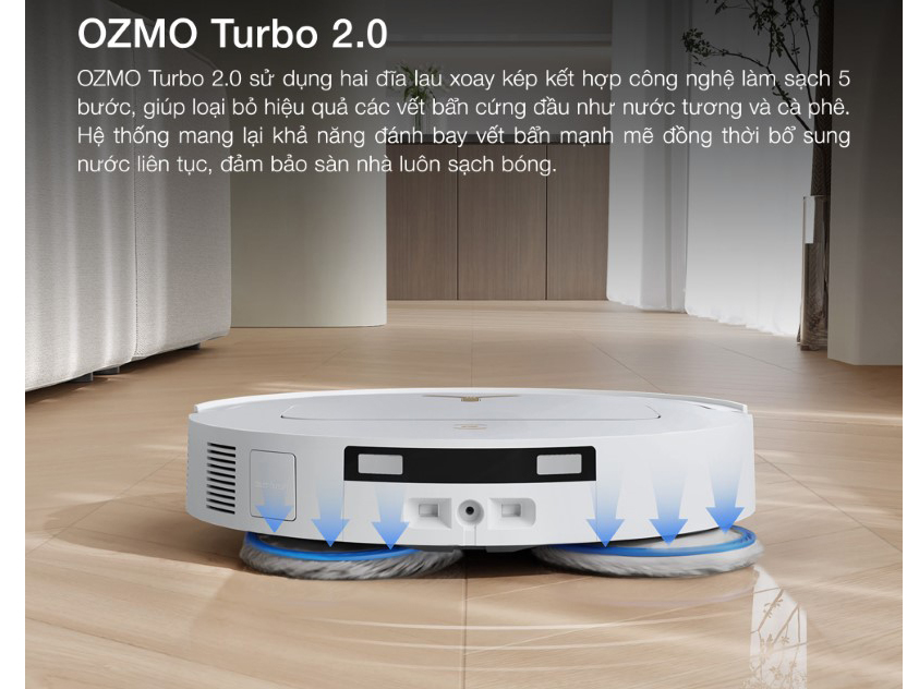 Robot hút bụi lau nhà Ecovacs