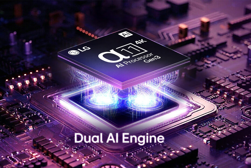 Bộ xử lý α11 AI 4K Gen3 nâng tầm chất lượng hình ảnh