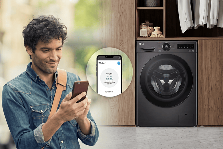 LG FX1412R3KA có thể kết nối với ứng dụng LG ThinQ