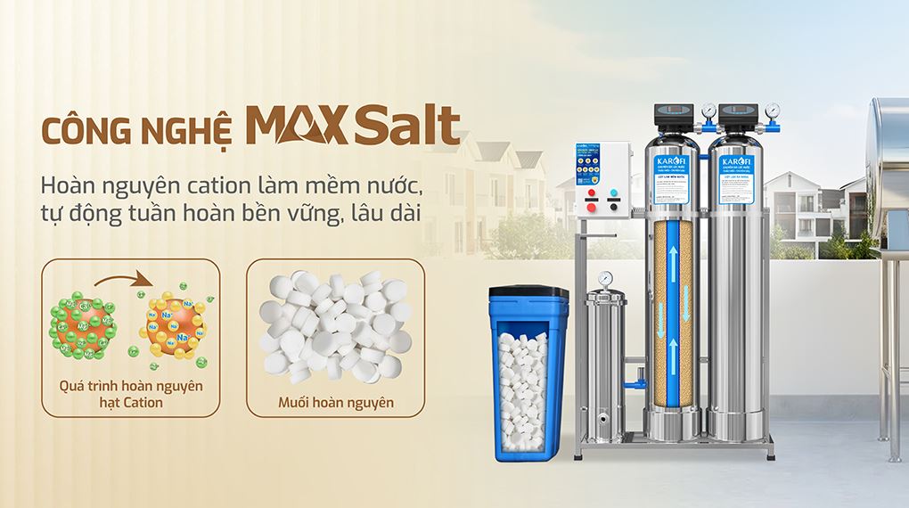 Máy lọc tổng đầu nguồn Karofi KTF-332I - Công nghệ Máy lọc tổng đầu nguồn Karofi KTF-332I - Công nghệ