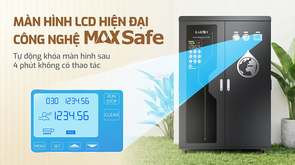 Màn hình - Máy lọc tổng đầu nguồn Karofi KTF-662 Màn hình - Máy lọc tổng đầu nguồn Karofi KTF-662