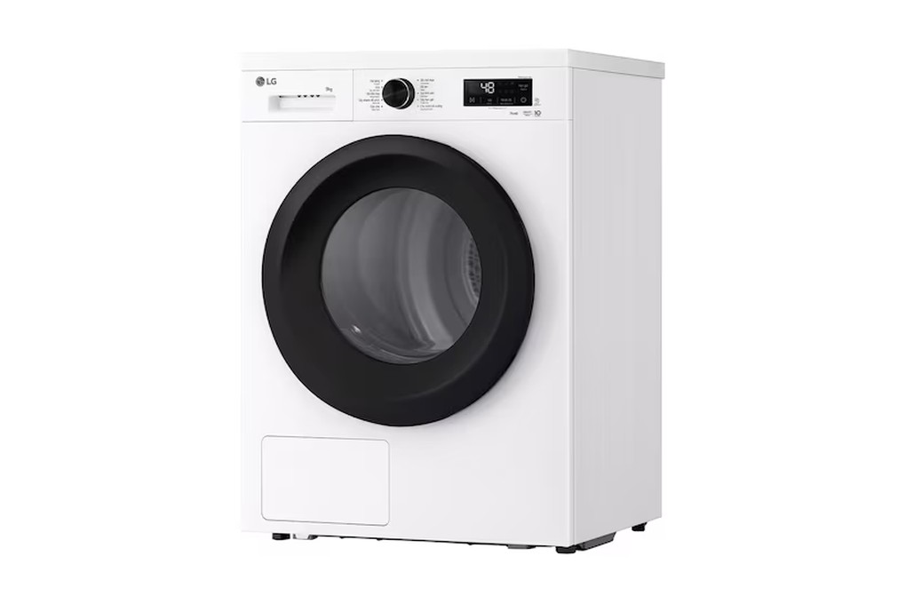Máy sấy bơm nhiệt LG 9kg RB09NHP5W Máy sấy bơm nhiệt LG 9kg RB09NHP5W