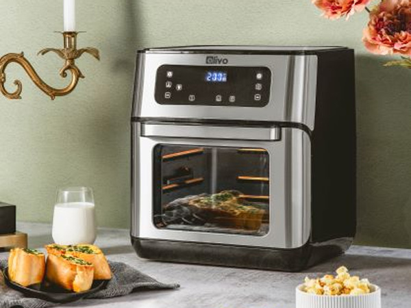 nồi chiên không dầu Olivo AF12 có kiểu dáng hiện đại
