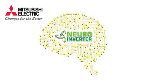 Tủ lạnh Mitsubishi MR-FX47EN(GBK) được trang bị công nghệ Neuro Inverter