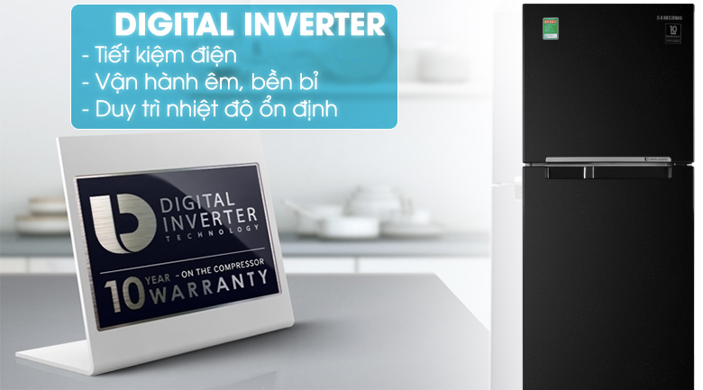 Tủ lạnh Samsung Inverter 236 lít RT22M4032BU