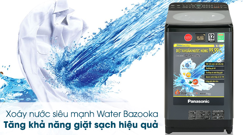 Máy giặt Panasonic Inverter 9.5 Kg NA-FD95V1BRV